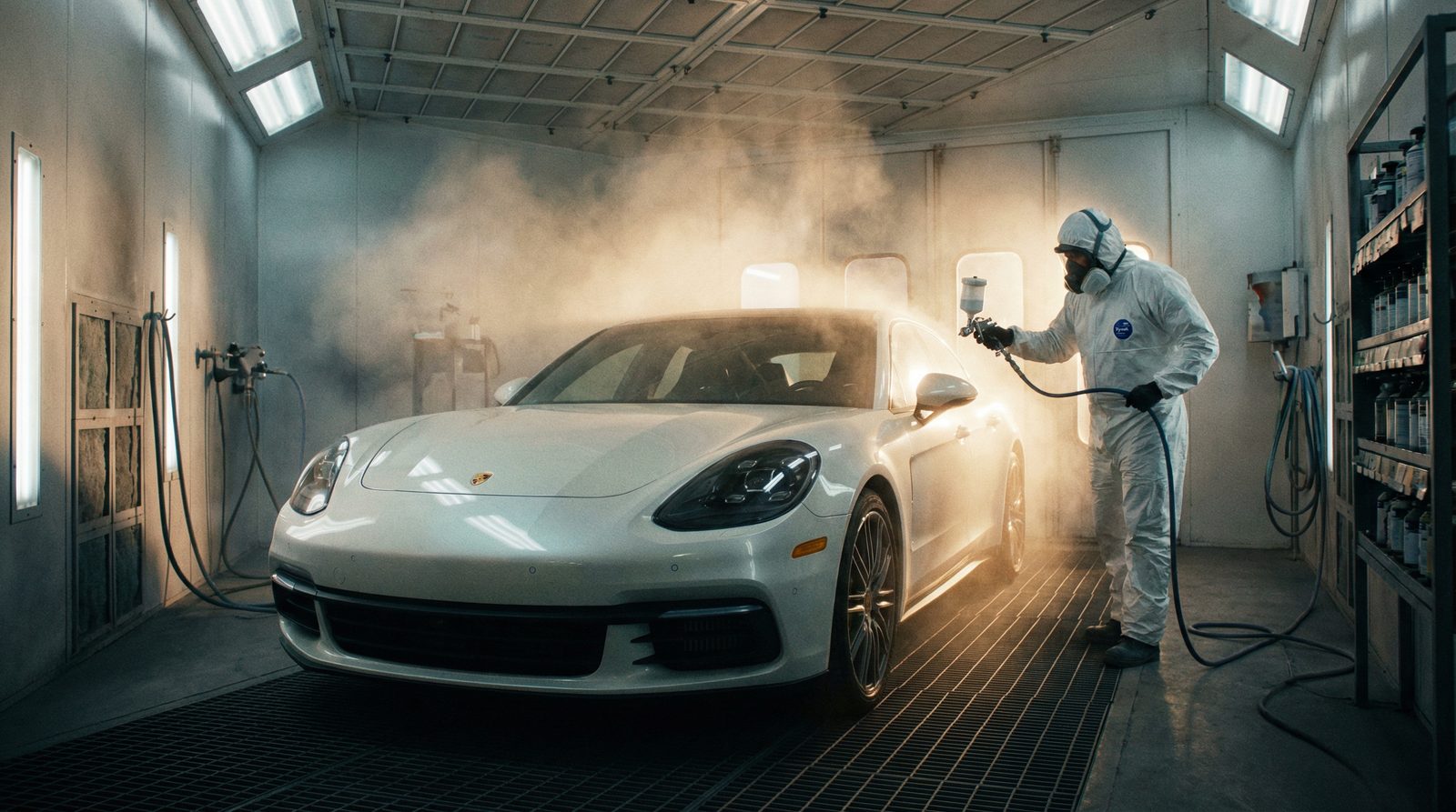 陈美娇车漆修复视频